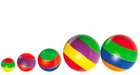 Купить Мячи резиновые (комплект из 5 мячей различного диаметра) в Ярославле 